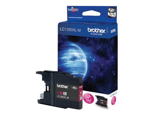 BROTHER LC-1280 cartouche d encre magenta très haute capacité 1.200 pages 1-pack blister sans alarme