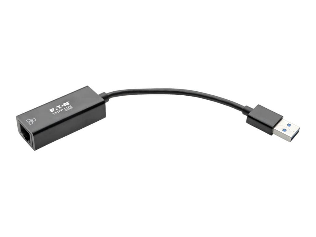 EATON TRIPPLITE USB 3.0 to Gigabit Ethernet NIC Network Adapter 10/100/1000Mbps Black