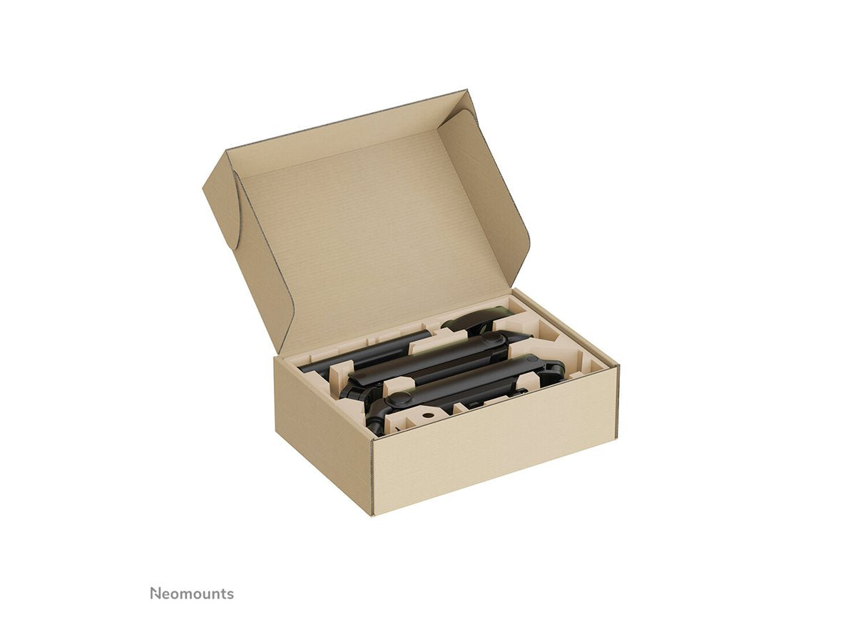 NEOMOUNTS DS65S-950BL2 Support dÃ©cran Ã  fixer 24-34p - ressort Ã  gaz - Topfix - multirÃ©glable - arrÃªt 180