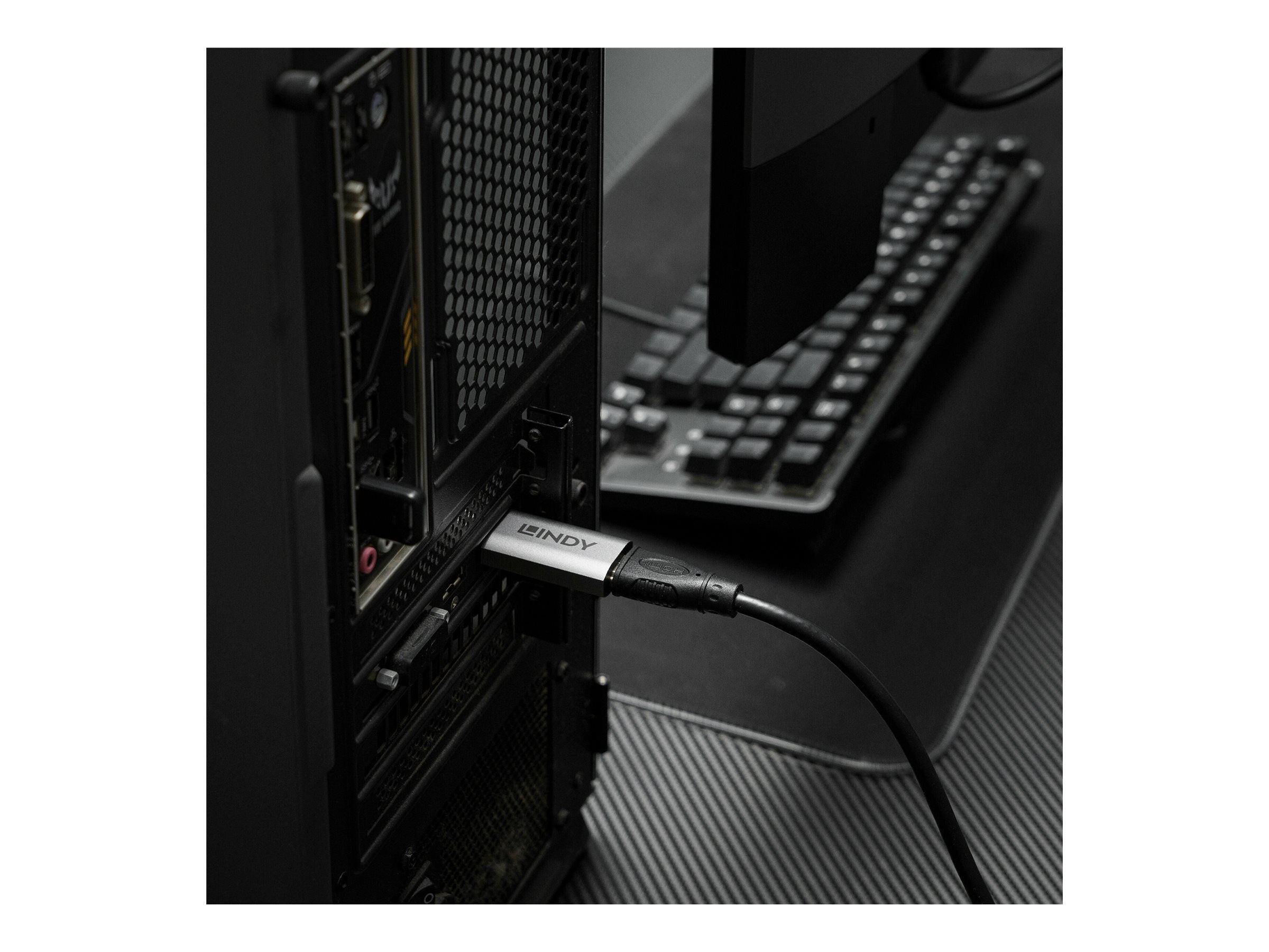 LINDY DisplayPort to HDMI 8K60Hz Adapter