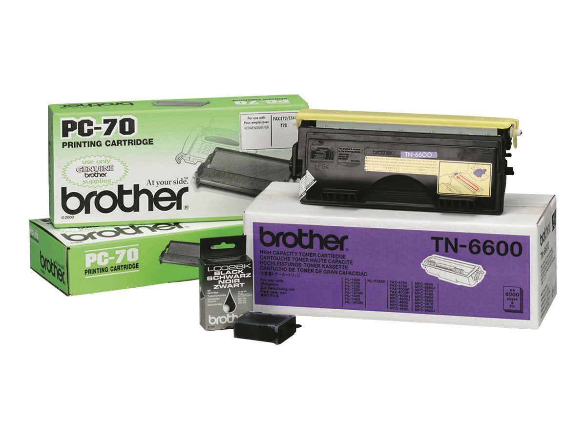 Brother TN6600 Cartouche de toner 1 piece(s) Original Noir