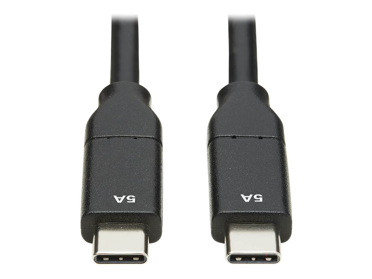 EATON TRIPPLITE USB-C Cable M/M - USB 2.0 5A Rated USB-IF Certified Thunderbolt 3 1M 3.3 ft