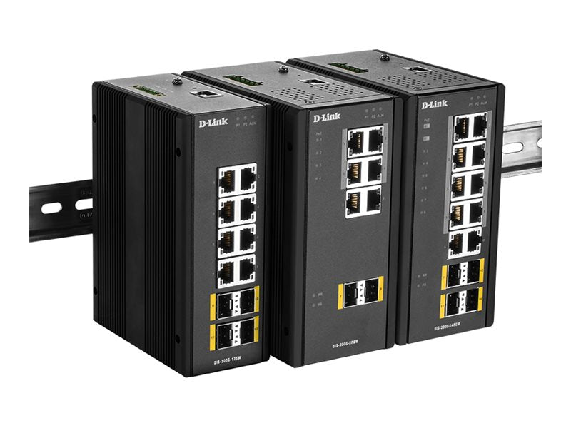 D-LINK 8 Port L2 Managed Switch with 6 x 10/100/1000BaseTX ports 4 PoE & 2 x 100/1000BaseSFP ports