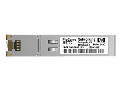HPE X120 1G SFP RJ45 T Transceiver Renew