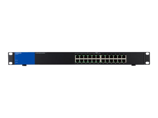 LINKSYS Switch 24 ports Gigabit dont 12 POE+ rackable