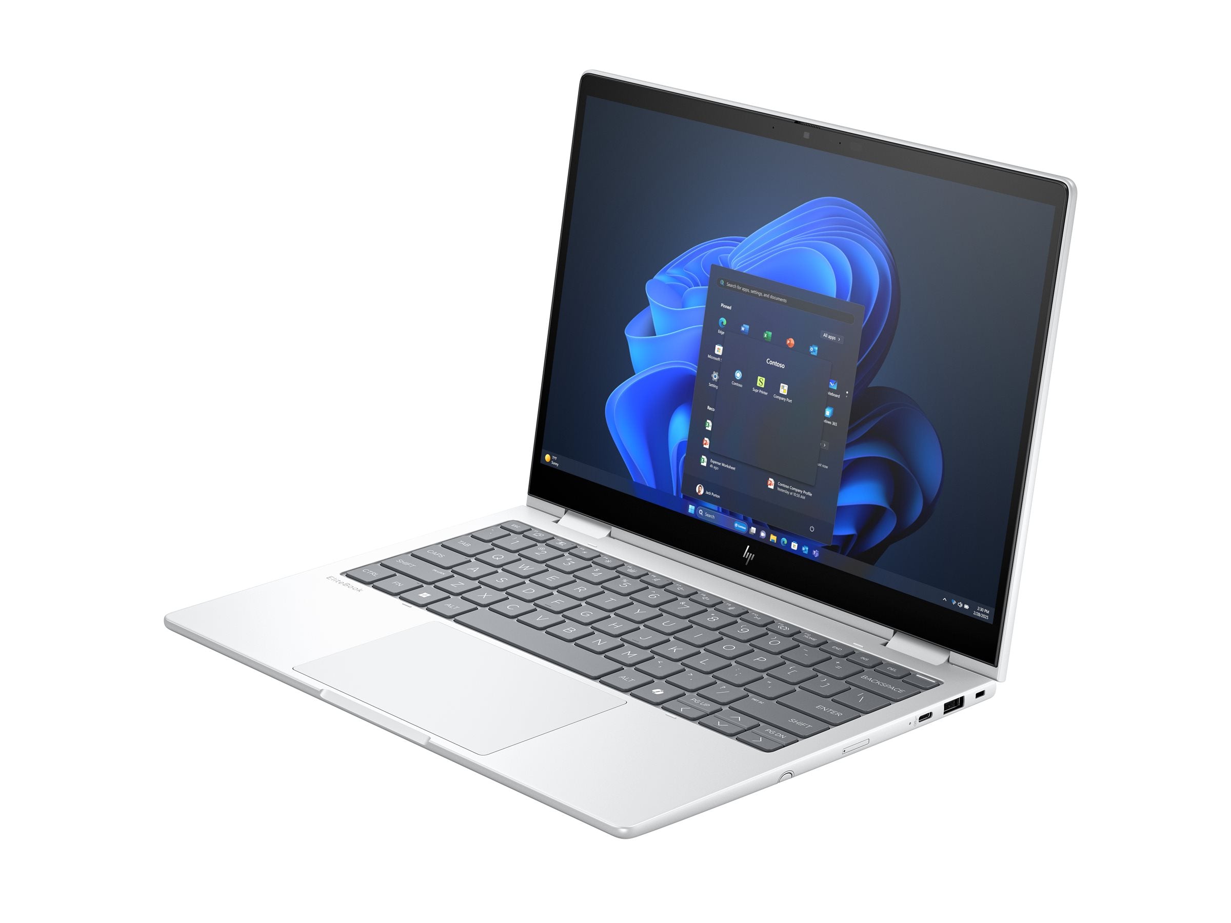 HP EliteBook 8 G1i Flip IA Nouvelle génération Intel Core Ultra 5 225U 13.3p WUXGA 16Go 512Go SSD UMA W11P Copilot + PC 3/3/0