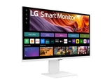 LG 32U850SA-W 31.5p Smart Monitor UHD IPS WebOS 60Hz 5ms 400cd/m2 HDMIx2 USB C PD 90W HUB USB Camera Pivot