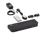 EATON TRIPPLITE 4-Port HDMI/USB KVM Switch 4K 60Hz HDR HDCP 2.2 IR USB Sharing