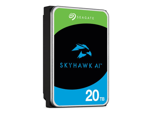 SEAGATE Surveillance Video Optimized AI Skyhawk 20To HDD SATA 6Gb/s 512Mo cache 3.5p CMR Helium