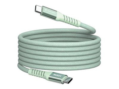 VERBATIM SYNC & CHARGE USB C TO USB C 100W MAGNETIC 120 CM - GREEN WCF (P)