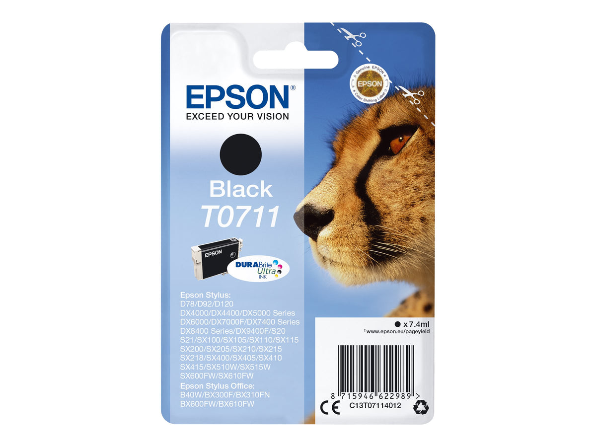 Ink/T0711 Cheetah 7.4ml BK