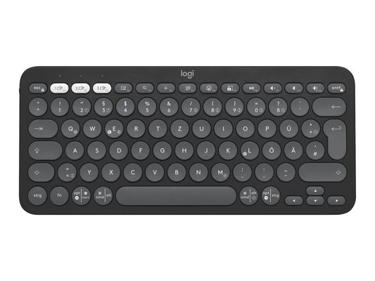 LOGITECH Pebble Keys 2 K380s - TONAL GRAPHITE - (FRA) - BT - N/A - CENTRAL-419 - UNIVERSAL