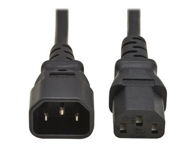 EATON TRIPPLITE PDU Power Cord C13 to C14 - 10A 250V H05VV-F 2M Black