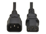 EATON TRIPPLITE PDU Power Cord C13 to C14 - 10A 250V H05VV-F 2M Black