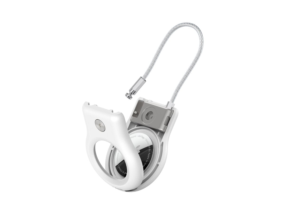 BELKIN Secure Holder with Wire Cable for AirTag White