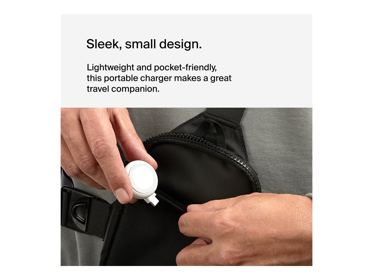 BELKIN BOOST CHARGE Apple Watch Fast Charge Dongle White