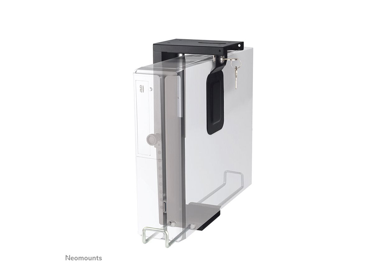 NEOMOUNTS CPU-D075BLACK/LK Support pour ordinateur - verrouillable - max 10 kg - universel