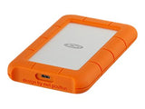 LACIE RUGGED 2To USB-C USB3.0 résistant aux chutes. compressements et à la pluie. utilisation tout terrain. orange