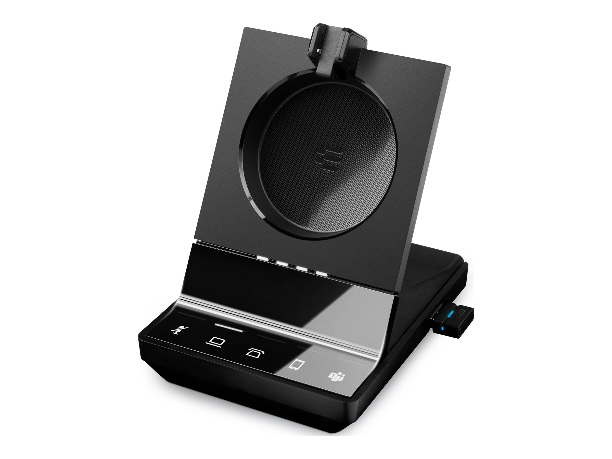 EPOS IMPACT SDW 5066T EU/UK/AUS Wireless DECT Headset UC ready with base station for phone mobile and PC incl dongle Teams certified