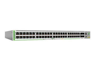 ALLIED 48-port 10/100/1000T PoE+ 4-port 100/1000X SFP Gigabit Ethernet Managed switch 1 Fixed AC power supply EU Power Cord