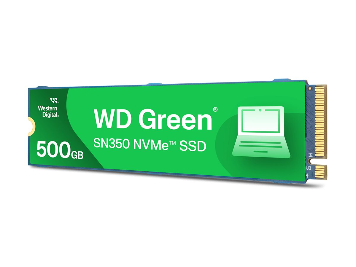 WD Green SN350 NVMe SSD 500Go M.2 2280 PCIe Gen3