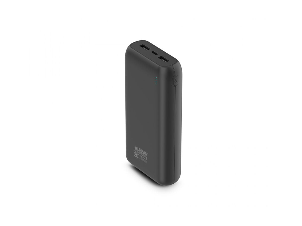 URBAN FACTORY 20.000mAh Capacity 2x USB-A 2.1A MAx 4