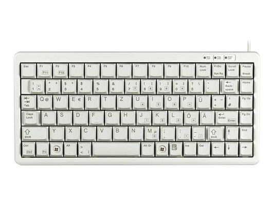 CHERRY Compact corded Keyboard PS/2 USB GREY (DE)