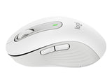 LOGITECH Signature M650 Mouse optical 5 buttons wireless Bluetooth 2.4 GHz Bolt USB receiver off-white