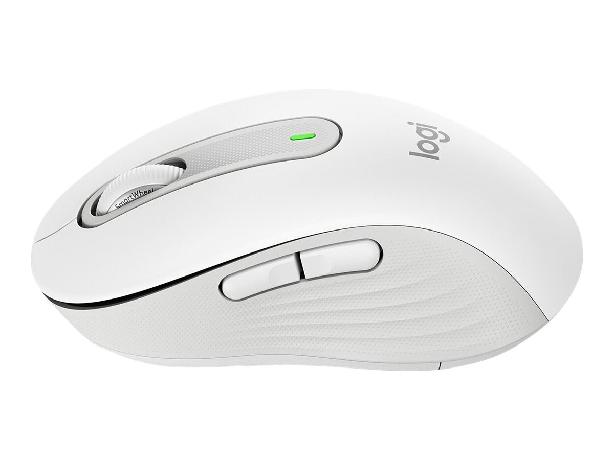 LOGITECH Signature M650 Mouse optical 5 buttons wireless Bluetooth 2.4 GHz Bolt USB receiver off-white