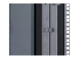 APC Easy Rack 48Ux600x1000 Roof/Side panel/castors/feet No Bottom 4Brackets black