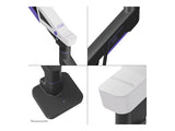 NEOMOUNTS ACE DS70-256BL1-Support à fixer gaming pour écran simple - 24-57" - 2-30 kg -ressort à gaz - arrêt à 180°- inclinaison
