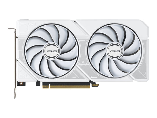 ASUS Dual GeForce RTX 5060 Ti 16Go GDDR7 White OC Edition PCIe 5.0 DLSS 4 HDMI 2.1b DisplayPort 2.1b