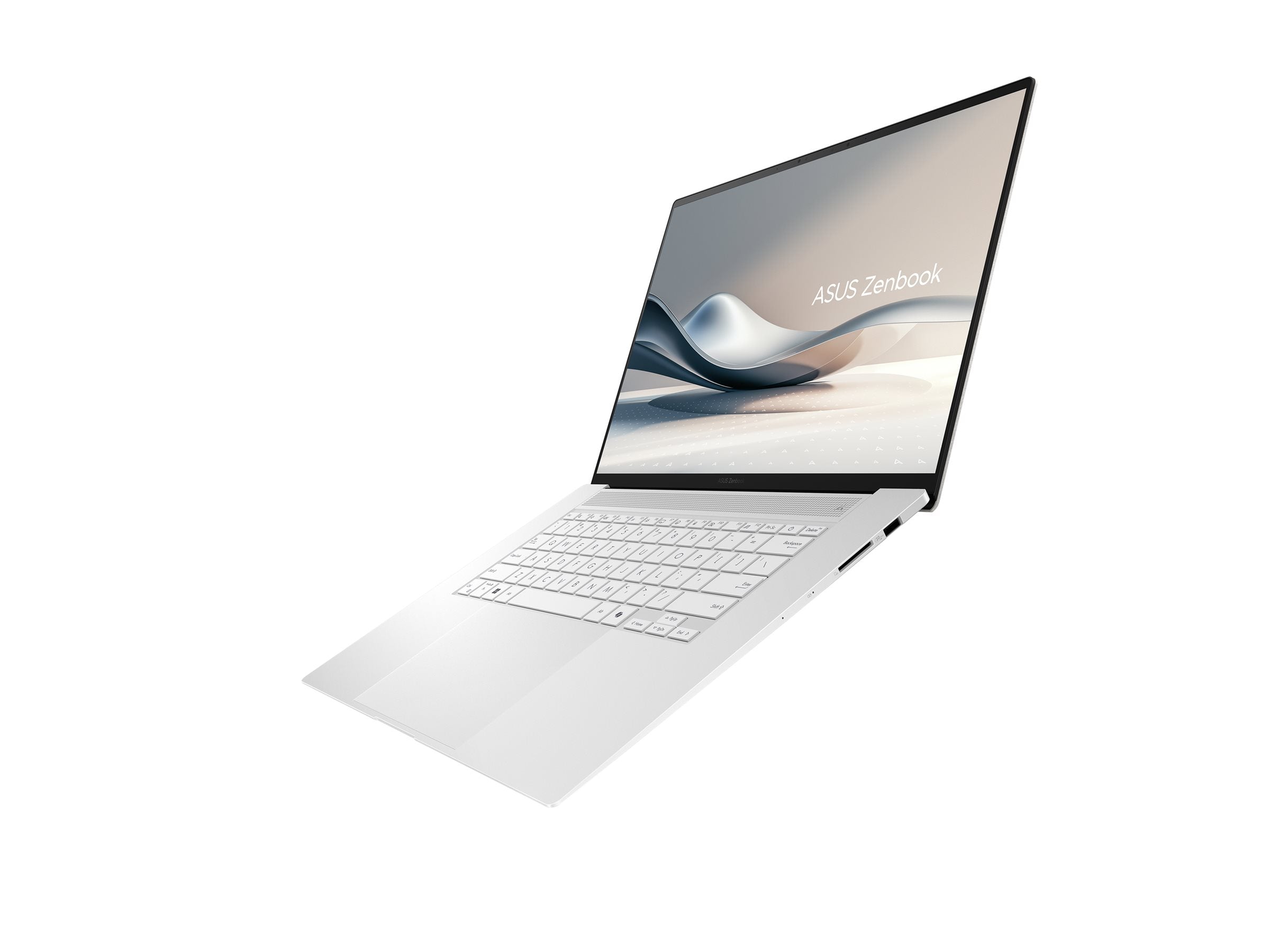 ASUS Zenbook S UM5606WA-RK084X AMD RYZEN AI 9 HX 370 16p WQXGA+ LPDDR5X 32Go 1To PCIE G4 SSD AMD Radeon 890M Graphics W11P White