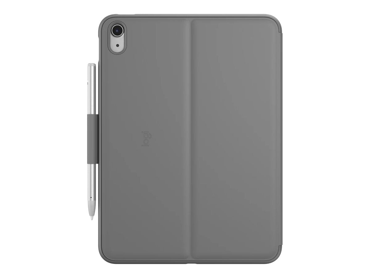 Logitech 920-011429 Slim Folio Clavier pour iPad 10e génération Gris