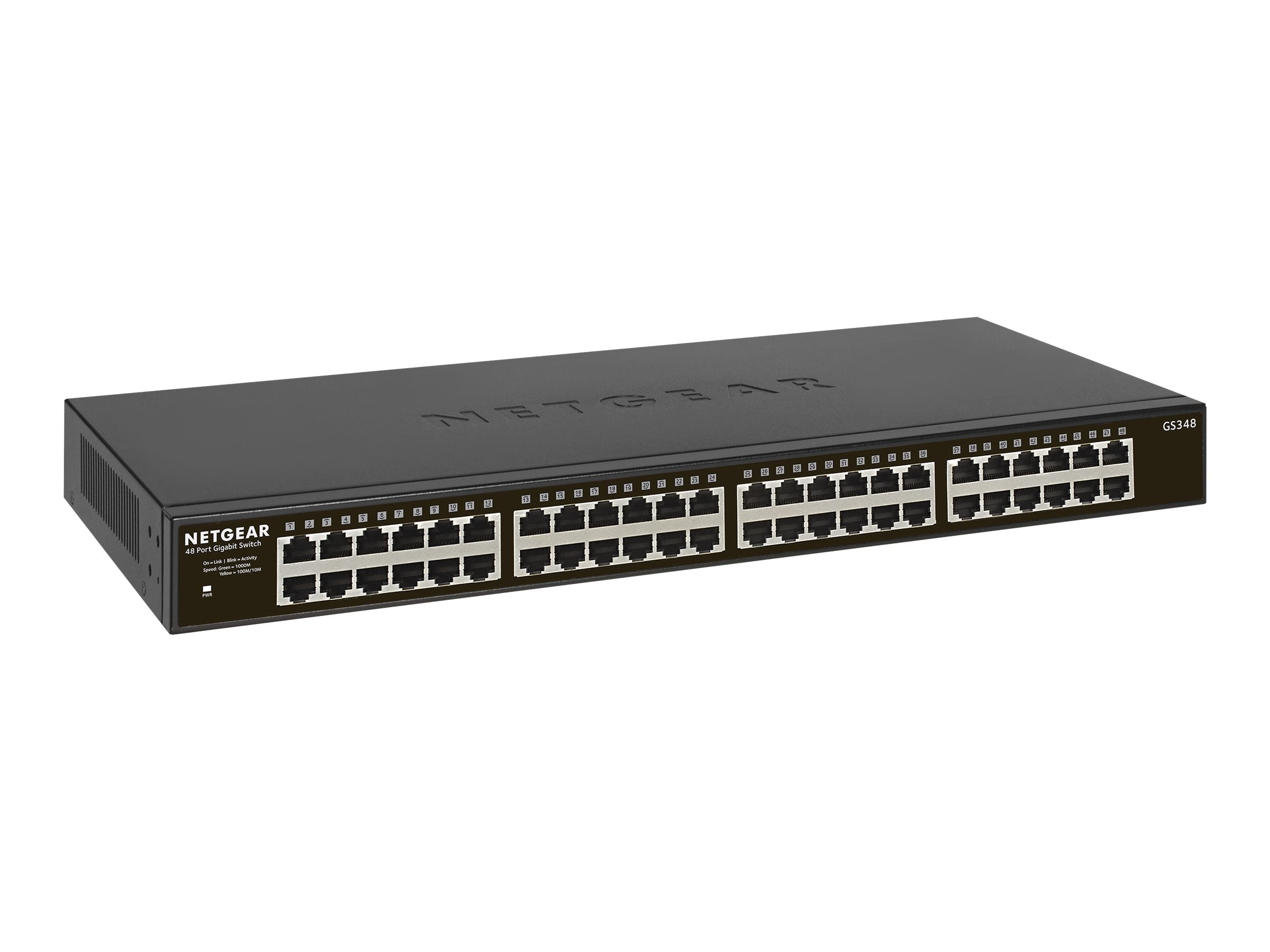 48PT GIGE UNMANAGED RACKMOUNT SWCH