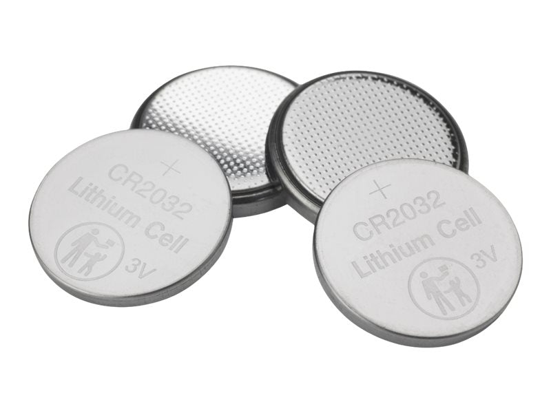 VERBATIM LITHIUM BATTERY CR2032 3V 4 PACK WCF (P)