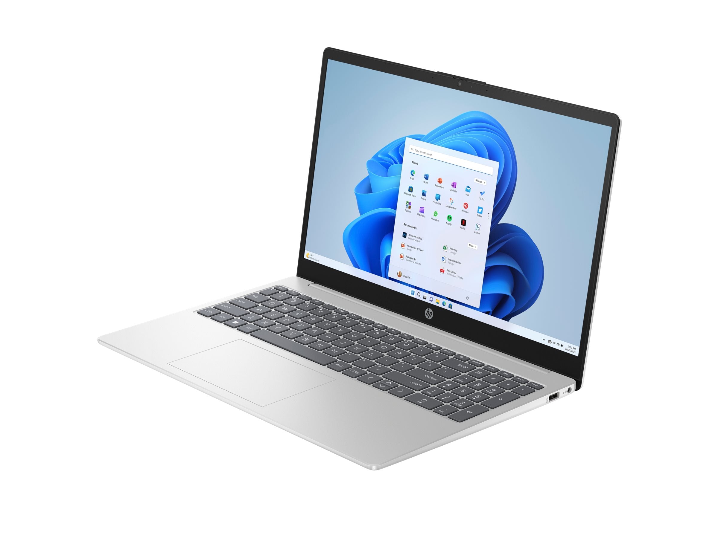 HP Laptop 15-fc0012nf AMD Ryzen 7 7730U 15.6p FHD 16Go DDR4 1DM 3200 512Go PCIe Value W11H WARR 1/1/0 EURO