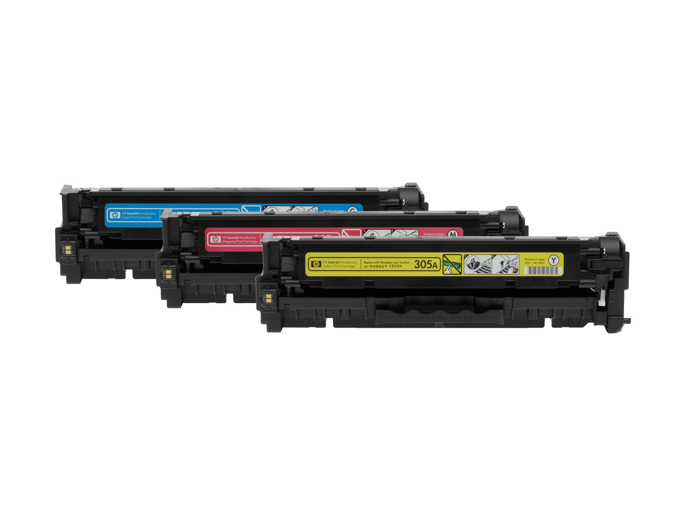 HP 125A original Colour LaserJet Toner cartridge CB542A yellow standard capacity 1.400 pages 1-pack