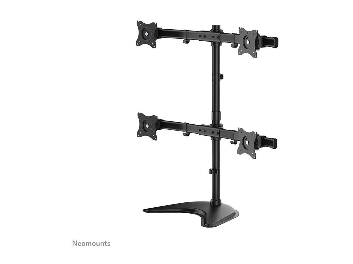 NEOMOUNTS NM-D335D4BLACK Support décran à poser 10-27p