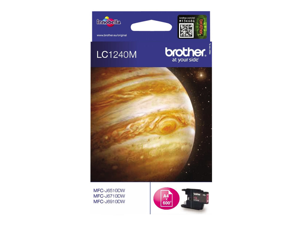 BROTHER LC-1240 cartouche d encre magenta haute capacité 600 pages pack de 1