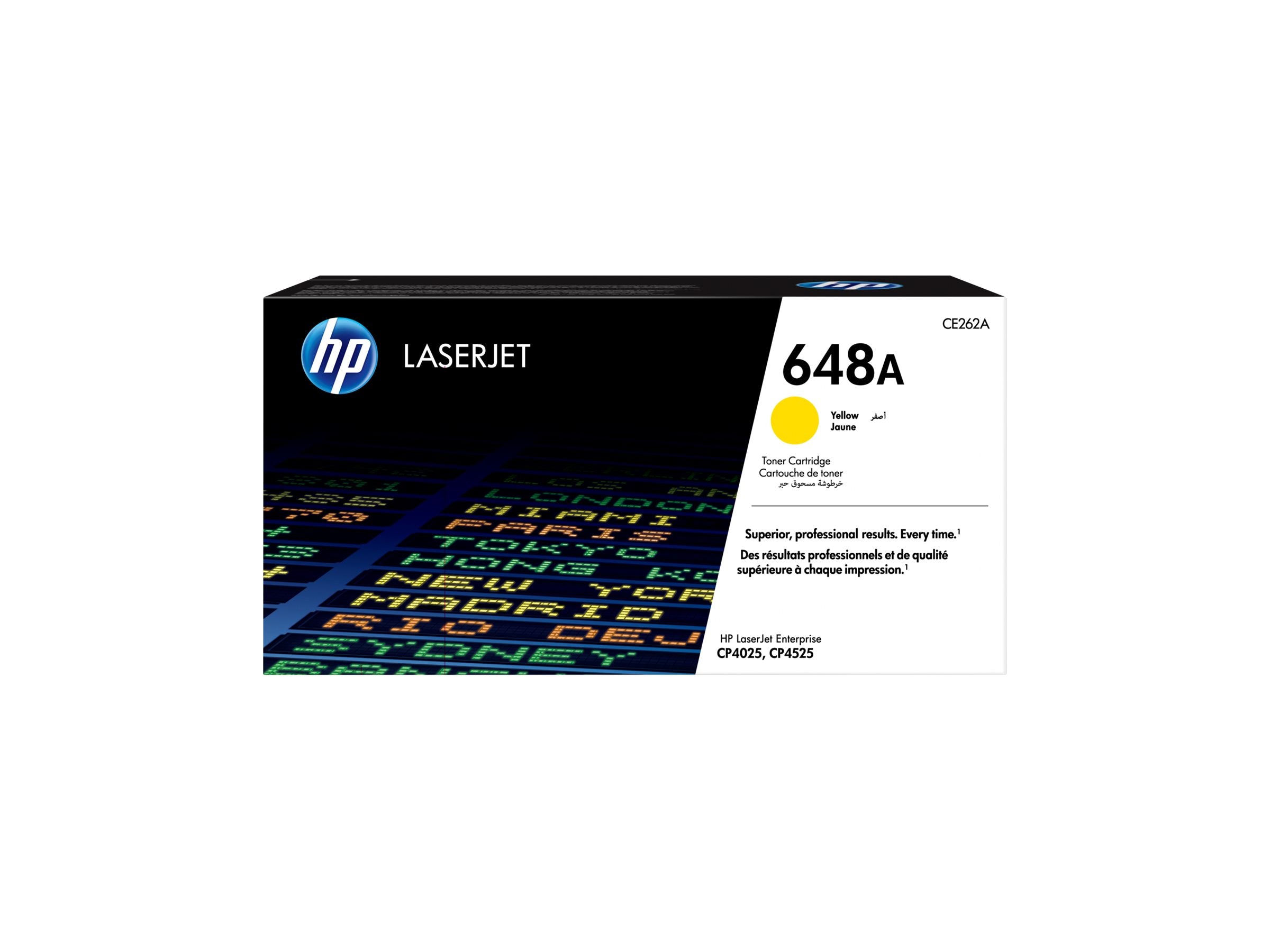 HP 648A original Color LaserJet Toner cartridge CE262A yellow standard capacity 11.000 pages 1-pack