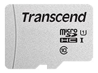 TRANSCEND 16Go UHS-I U1 microSD avec adaptateur SD pour smartphone / tablette