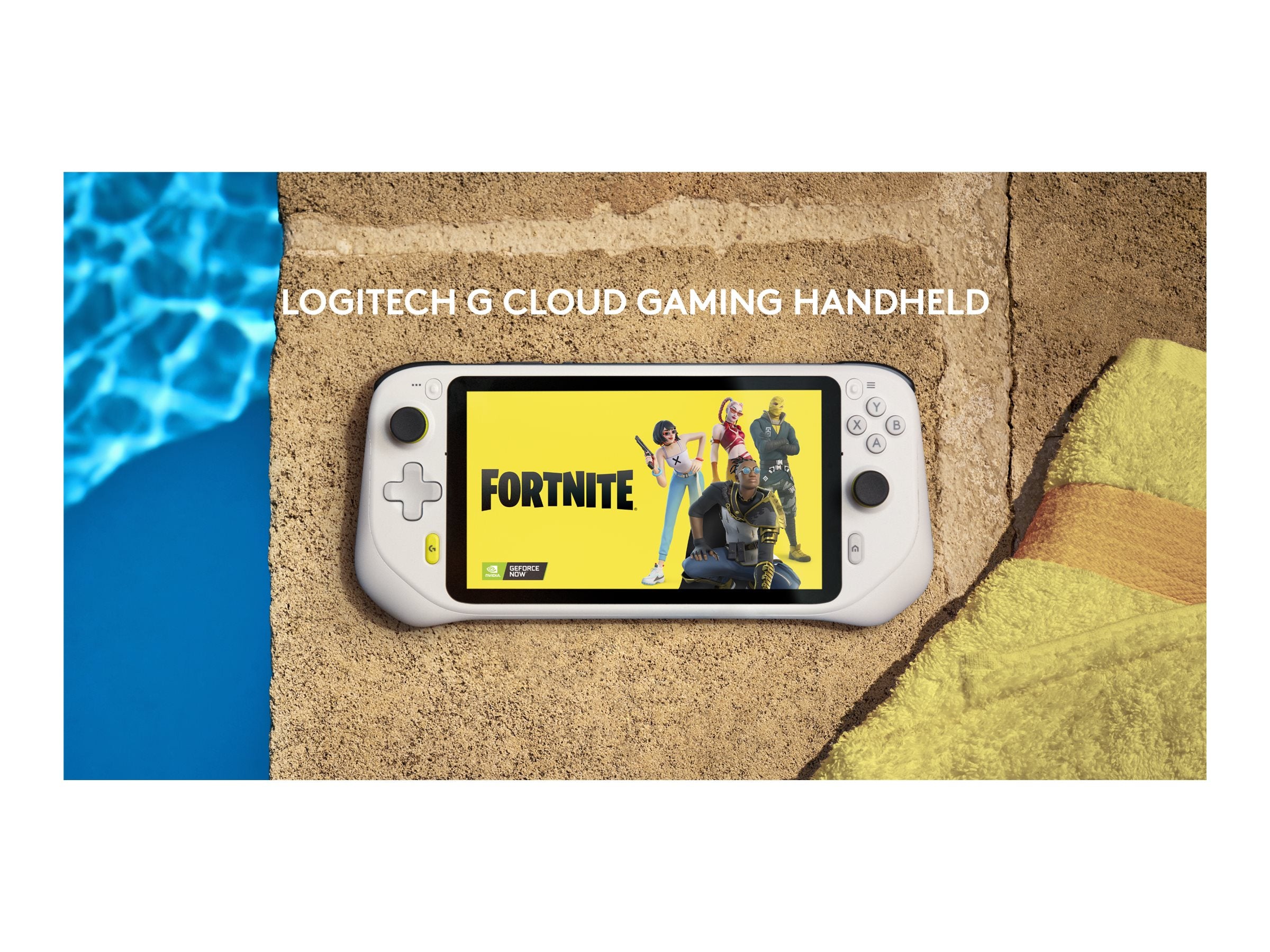 LOGITECH G CLOUD Gaming Handheld - WHITE - WiFi/BT - PLUGC - EMEA-914 - EU PLUG