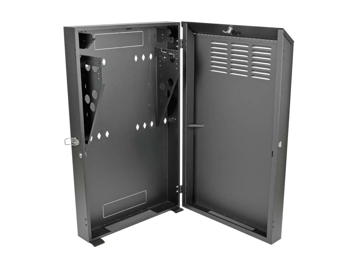EATON TRIPPLITE 4U Wall Mount Low Profile Rack Enclosure Cabinet 36 Deep Rack cabinet wall mountable Black 4U 19