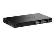 NETGEAR S350 Series 24-Port Gigabit Ethernet PoE+ Smart Managed Essentials Switch with 2 Dedicated SFP Ports
