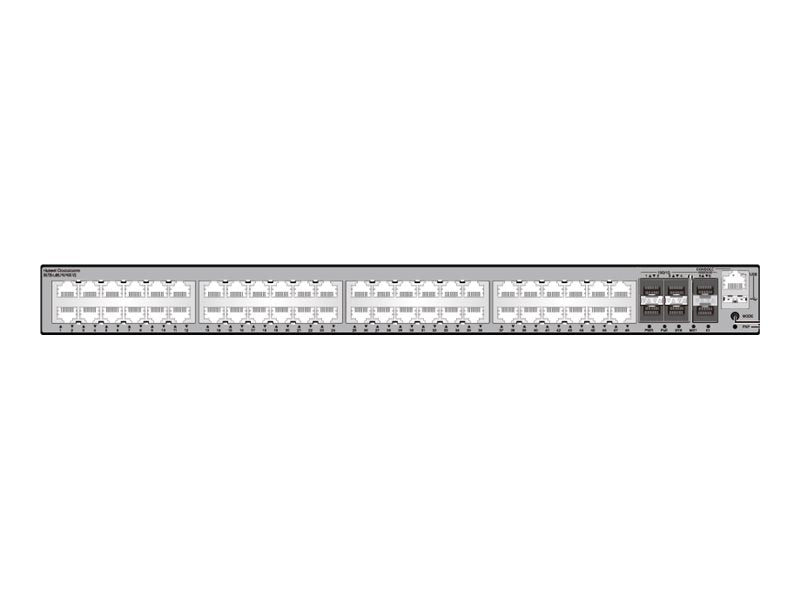 HUAWEI S5735-L48LP4XE-A-V2 48x10/100/1000BASE-T Ports 4x10GE SFP+ ports 2x12GE Stack Ports PoE+ AC Power