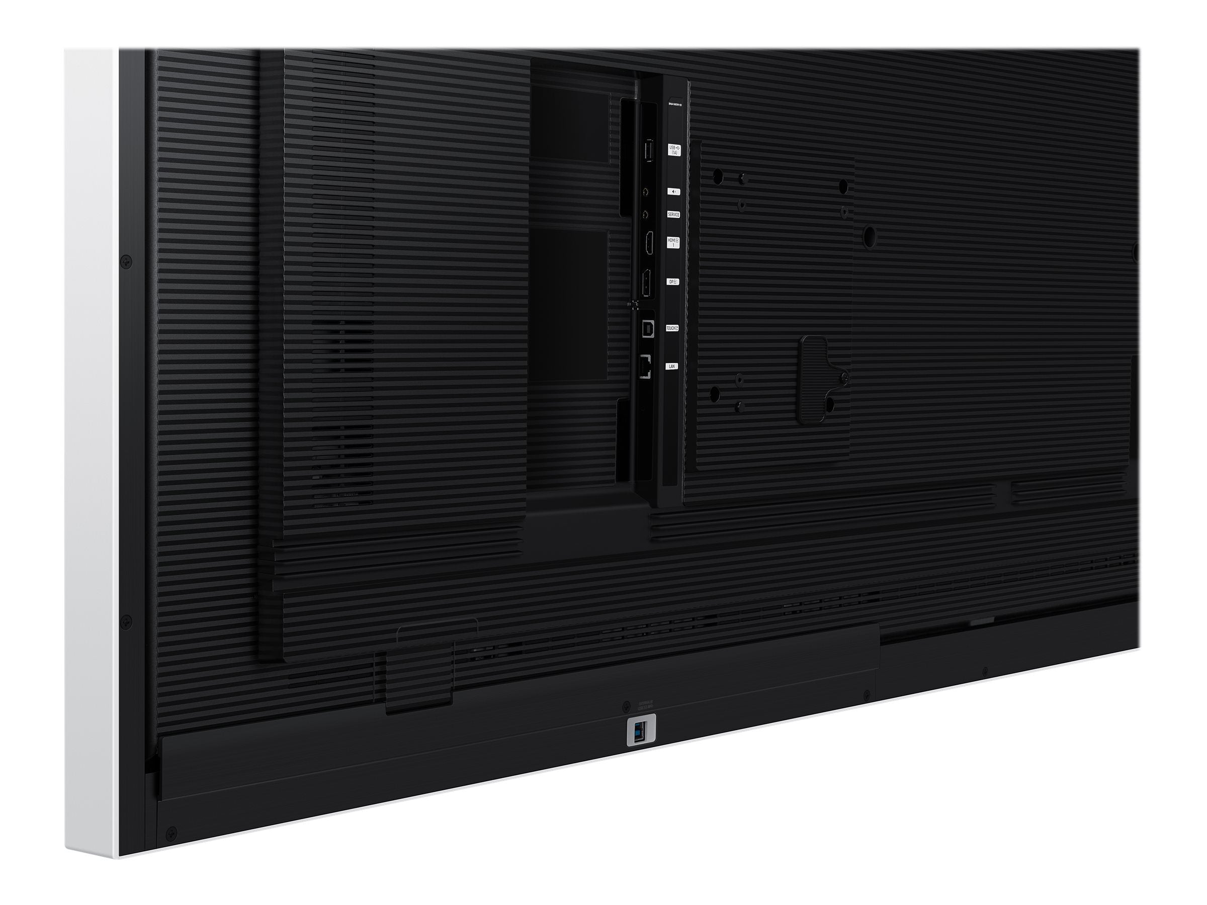 SAMSUNG WM75B Flip 4 75inch Touch Infrared UHD 3840x2160 16:9 300nit without glass 220nit with glass 16/7 3years