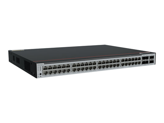 HUAWEI S5755-H48UTM4X4Y2C 36x10/100/1000BASE-T ports 12x100M/1/2.5/5/10GBASE-T ports 4x10GE SFP+ ports 4x25GE SFP28 ports