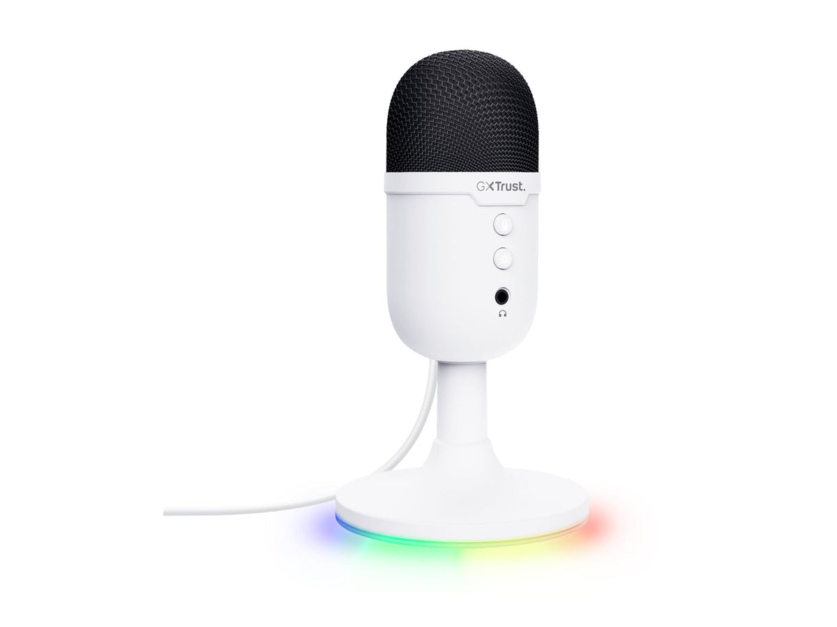 TRUST Microphone streaming YUNIX - White