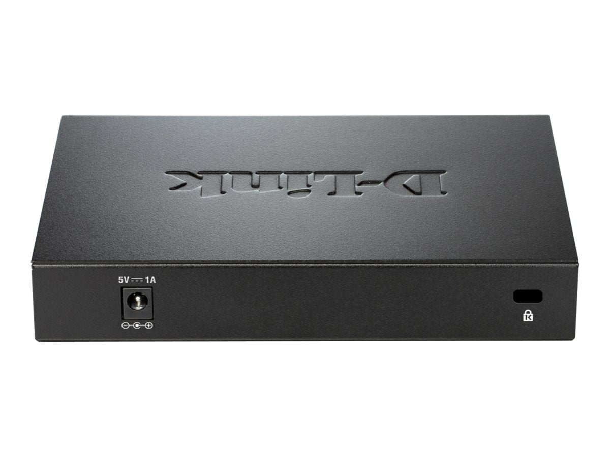 D-LINK 8-port 10/100Mbps Fast Ethernet Unmanaged Switch - Metal Housing